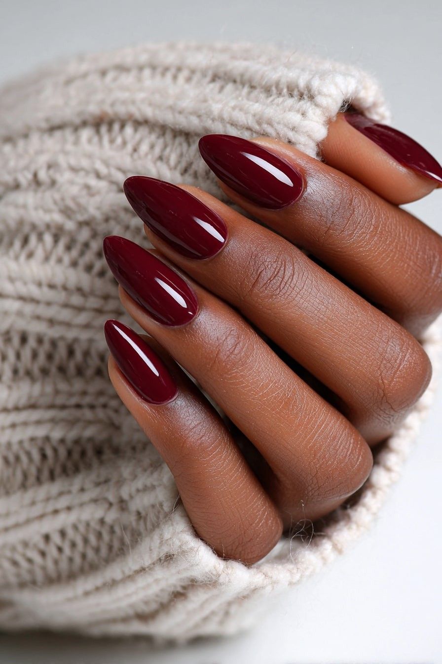 Unhas — acabamento natural
